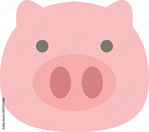 cute pig icon