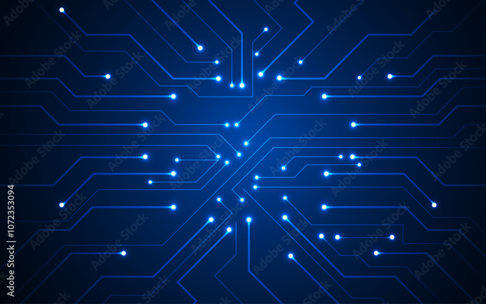 Abstract Circuit Board Background for AI and all others Technological Purposes Abstract Circuit Board Background for AI and all others Technological Purposes