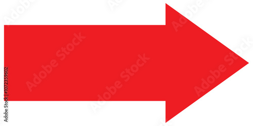 Free Download Red long arrow icon vector . Long arrow pointing left .Red arrow icon. long arrow isolated on white background. - GFXLoad