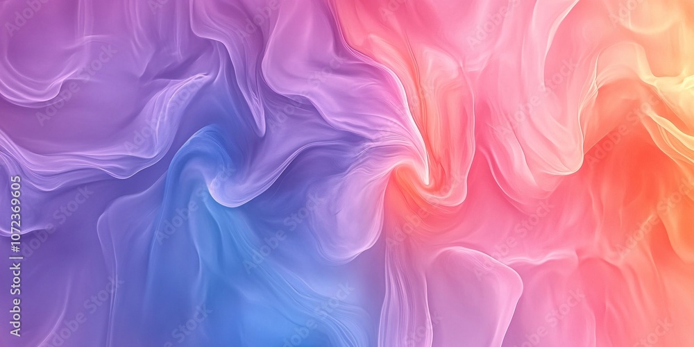 Colorful pastel abstract fluid background texture featuring a smooth flow of pink, purple, and blue tones blending together Colorful pastel abstract fluid background texture featuring a smooth flow of pink, purple, and blue tones blending together