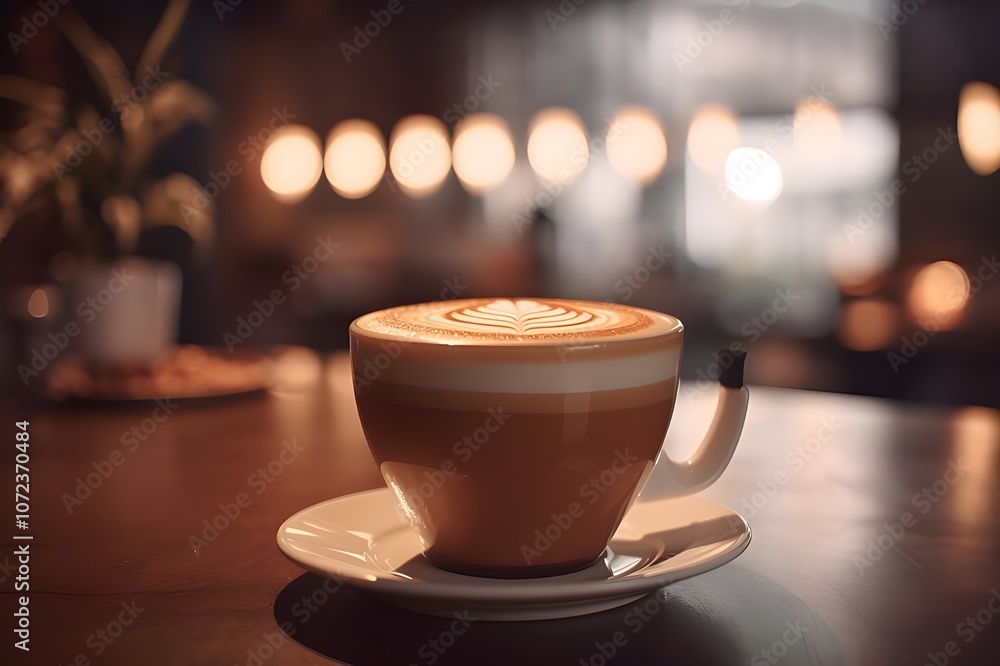 Fototapeta premium cup of cappuccino