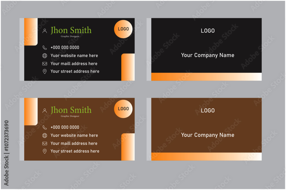 Business Card Template Business Card Template