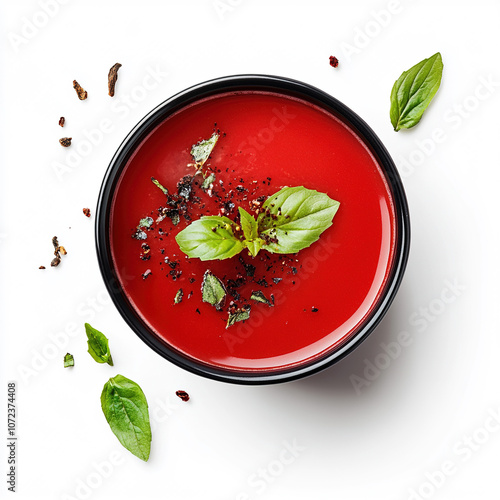 tomato soup with basil