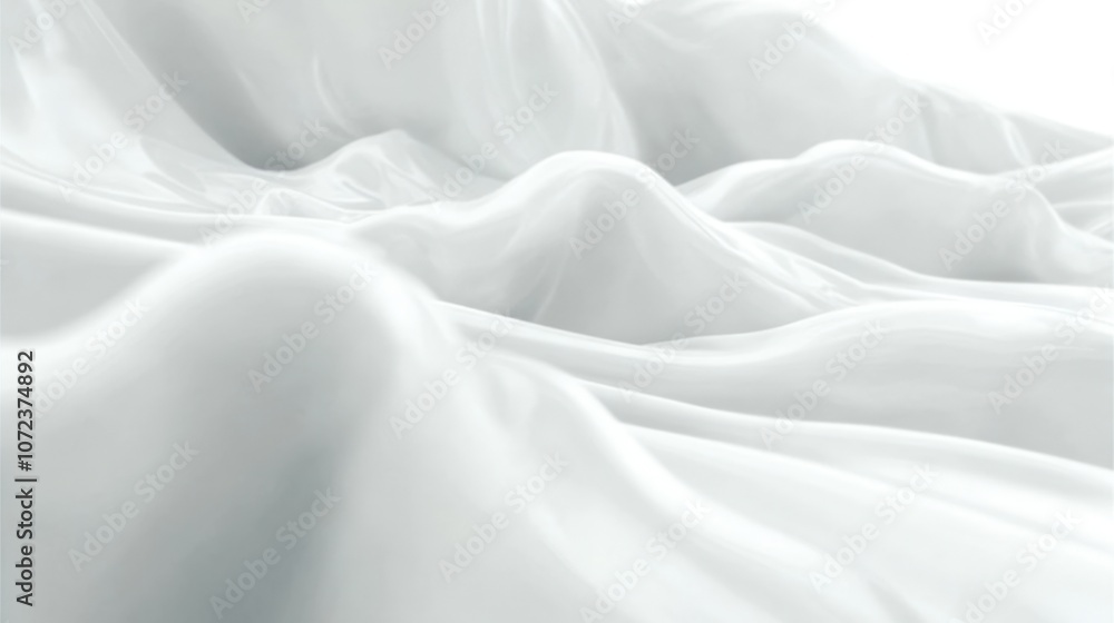 Obraz premium Soft and delicate fabric texture in shades of white and gray
