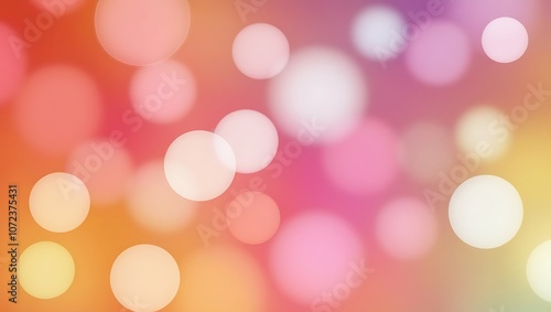 Abstract bokeh background. Generative Ai.