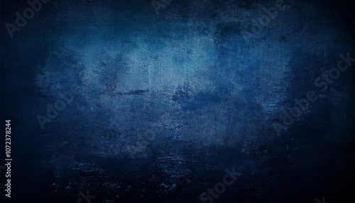 dark blue grungy distressed canvas bacground