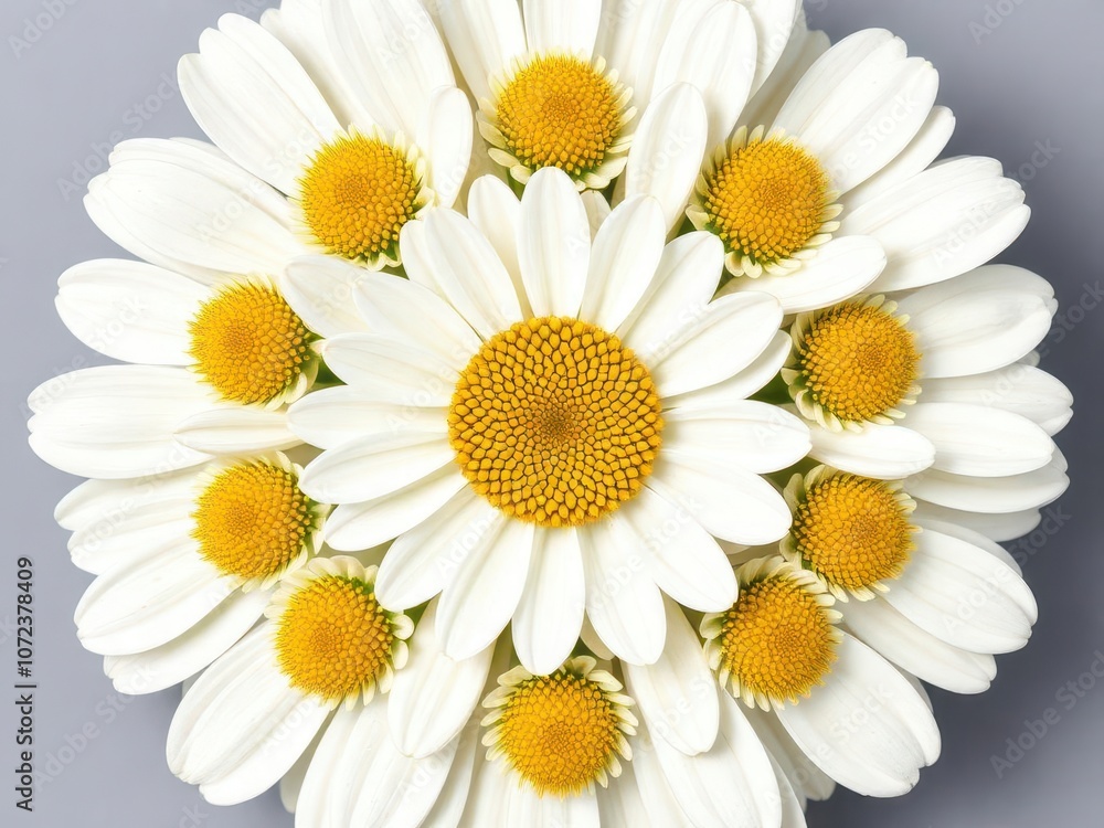 Naklejka premium Chamomile flowers bouquet