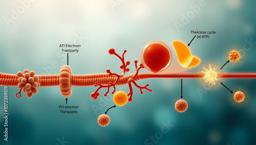 The cellular respiration pathway transforms food into ATP using glycolysis the Krebs cycle and the electron transport chain