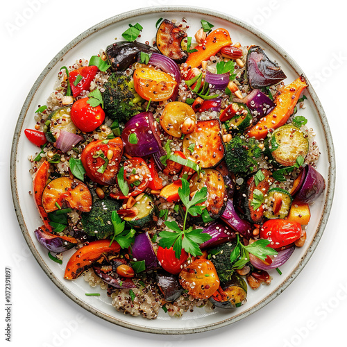 salad with vegetables