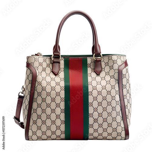 A handbag isolated on transparent background png.
