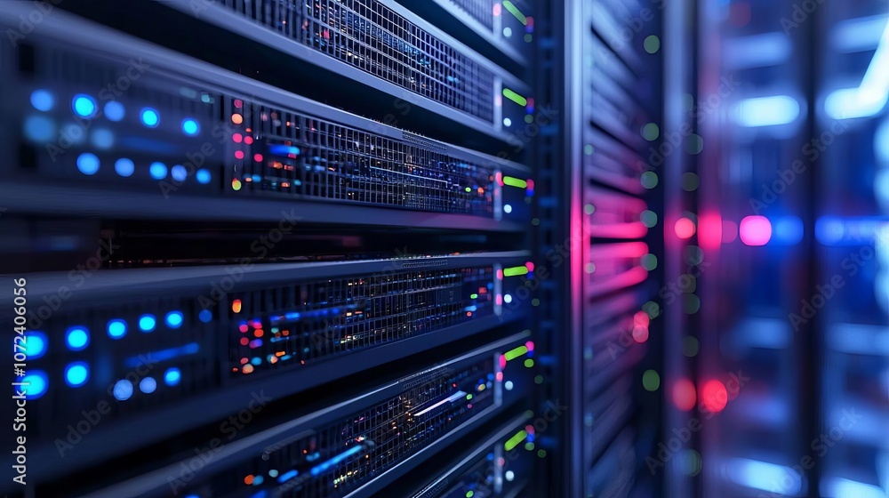 Network Engineer Cloud Server VM Cloud infrastructure hosting VMs with secure icons, no face, no body, flat design illustration Network Engineer Cloud Server VM Cloud infrastructure hosting VMs with secure icons, no face, no body, flat design illustration