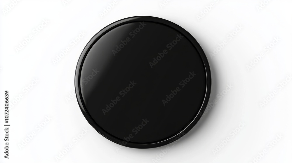Bold empty Black Friday sale badge, circle podium, empty tag, white backround Bold empty Black Friday sale badge, circle podium, empty tag, white backround