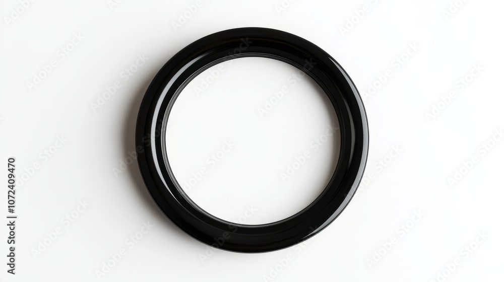black vibrant button against white background black vibrant button against white background