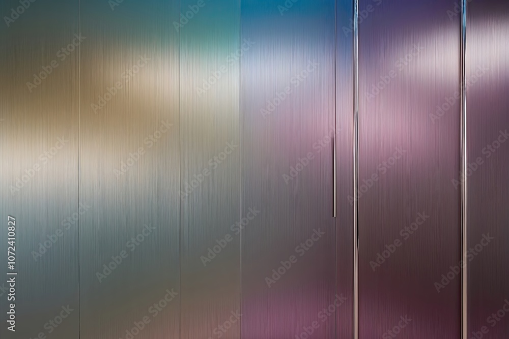 Obraz premium Ethereal Multicolor Background with Smooth Brushed Texture and Polished Details