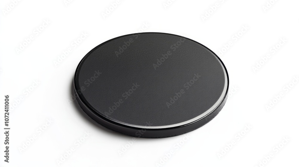 black vibrant button against white background black vibrant button against white background