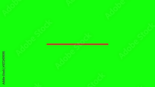 line animation. Hand drawn underline animation, isolated on transparent screen. animated brush stroke, ink splash, water splash.