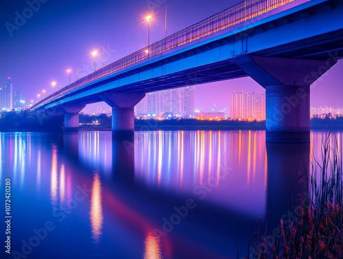 bridge at night