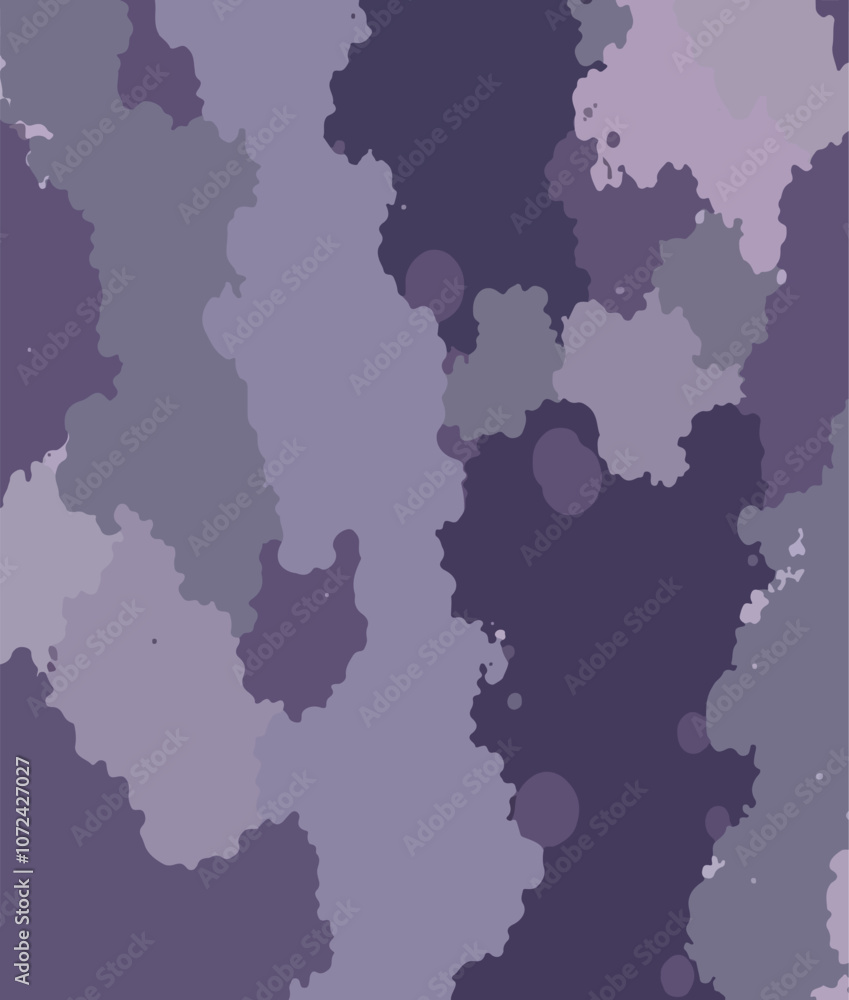 Obraz premium Cloudy purple and gray abstract background with blotchy, organic shapes