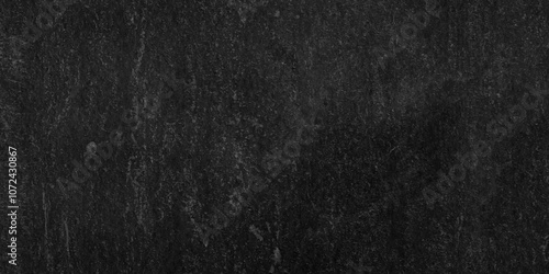 Empty Grunge abstract black charcoal wall Stone concrete texture grungy backdrop background anthracite. dark grey black slate background or texture. Black texture chalk board and black board.