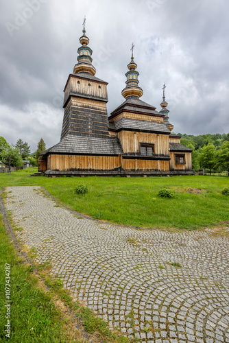 Greek Catholic Church, Olchowiec, Magurski Park Narodowy, Lesser Poland Voivodeship, Poland photo