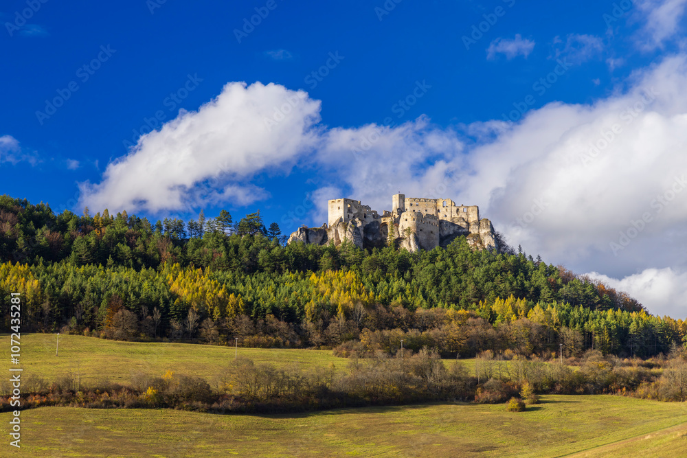 Lietava castle (Lietavsky hrad), Zilina region, Slovakia Lietava castle (Lietavsky hrad), Zilina region, Slovakia