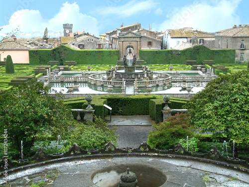 Villa Lante, Bagnaia, Viterbo photo