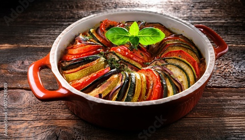 ratatouille traditional french provencal vegetable dish cooked