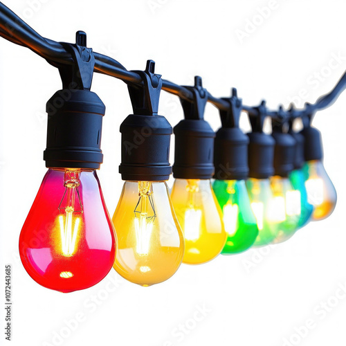 Christmas Light Bulb Isolated