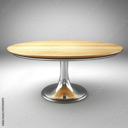 Conference Table Isolated