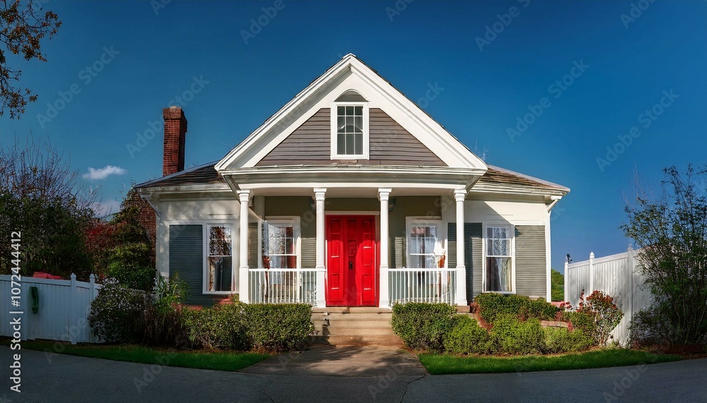 Obraz premium house in the park