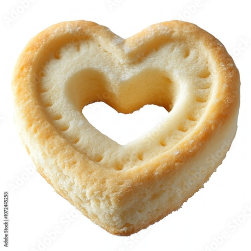 Heart Cookie Isolated