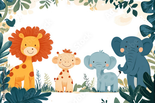 Playful Baby Shower Invitat...