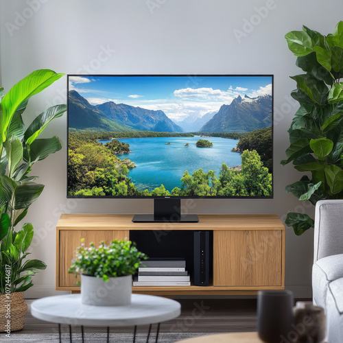 Plasma Tv Isolated