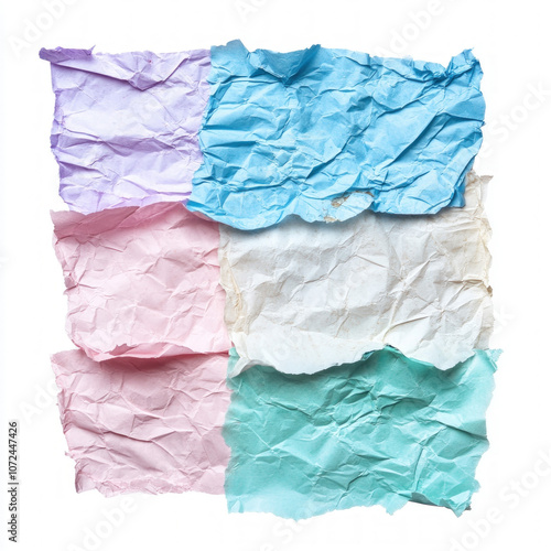 Scrap Paper Isolated