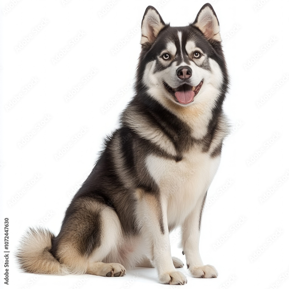Siberian Husky Isolated Siberian Husky Isolated