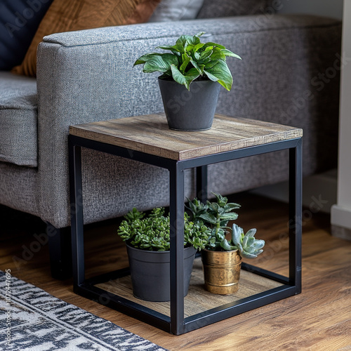 Side Table Isolated