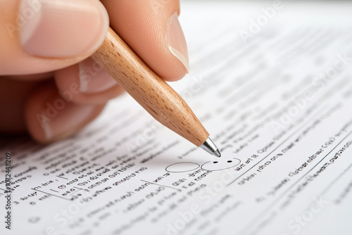 Taking A Written Test