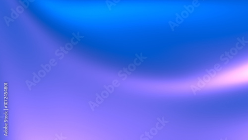 3D abstract blue purple gradient fabric cloth texture background wallpaper with ruffles and folds. Holographic wavy glossy foil surface pattern texture. Smooth soft elegant silk. 