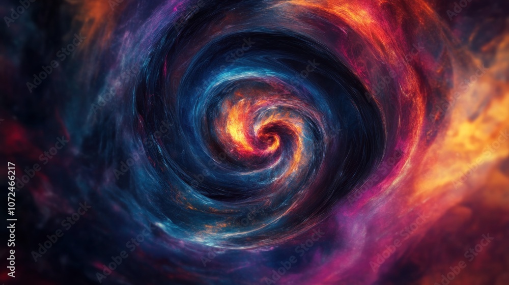 Abstract Swirling Nebula Abstract Swirling Nebula