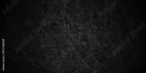 Empty Grunge abstract black charcoal wall Stone concrete texture grungy backdrop background anthracite. dark grey black slate background or texture. Black texture chalk board and black board.