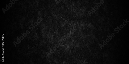 Empty Grunge abstract black charcoal wall Stone concrete texture grungy backdrop background anthracite. dark grey black slate background or texture. Black texture chalk board and black board.