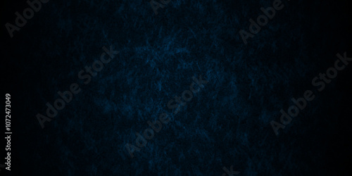 Vector grunge dark blue texture, old vintage black, blue backdrop background. Abstract background wall surface, black stucco texture. Black blue satin dark texture luxurious background.