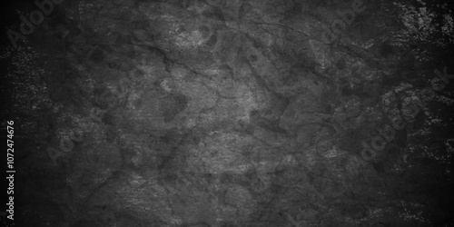 Grunge abstract black charcoal wall Stone concrete texture grungy backdrop background anthracite. dark grey black slate background or texture. Black texture chalk board and black board.