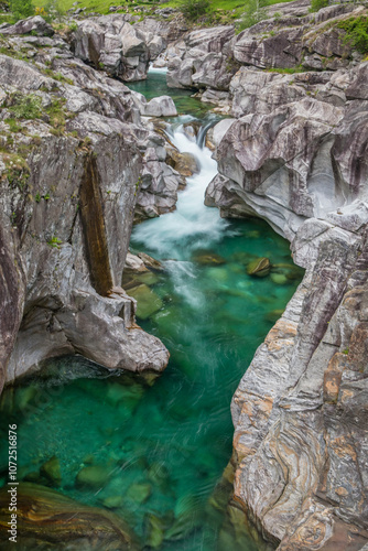 Canyon im Val Verzasca, Tessin