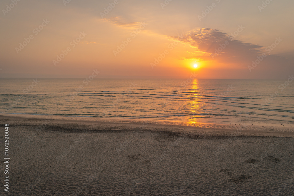 Landscape of sunset in Sao Pedro de Maceda beach. Ovar, Portugal. Landscape of sunset in Sao Pedro de Maceda beach. Ovar, Portugal.