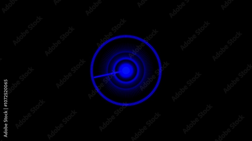 Digital Scanning Radar Animation Background. technology radio waves signal icon, searching radar screen background. Digital Scanning Radar Animation Background. technology radio waves signal icon, searching radar screen background.