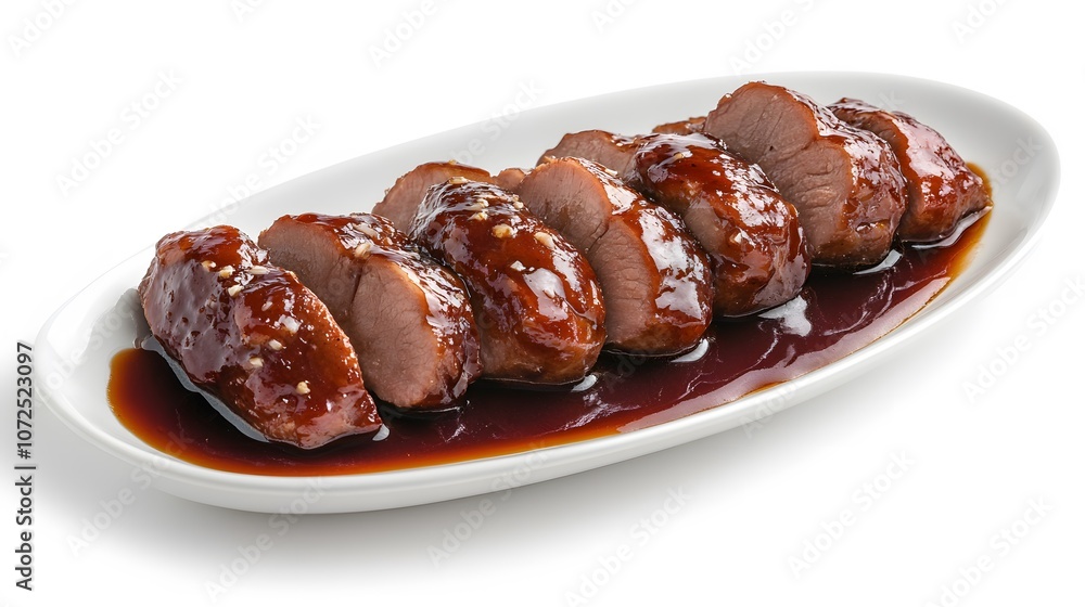 Food, Duck in Tucupi Sauce, Photo Realistic, White Background, Wallpaper, Cover and Screen for Smartphone, PC, Laptop, 9:16 and 16:9 Format Food, Duck in Tucupi Sauce, Photo Realistic, White Background, Wallpaper, Cover and Screen for Smartphone, PC, Laptop, 9:16 and 16:9 Format