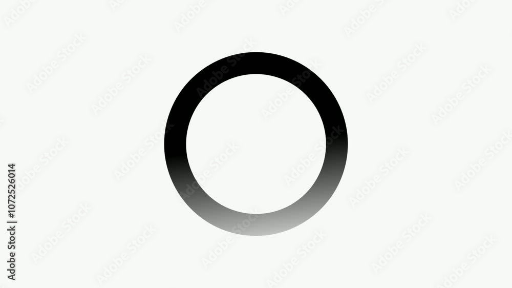 animation buffer Loading circle icon progress rotates on a white background animation buffer Loading circle icon progress rotates on a white background