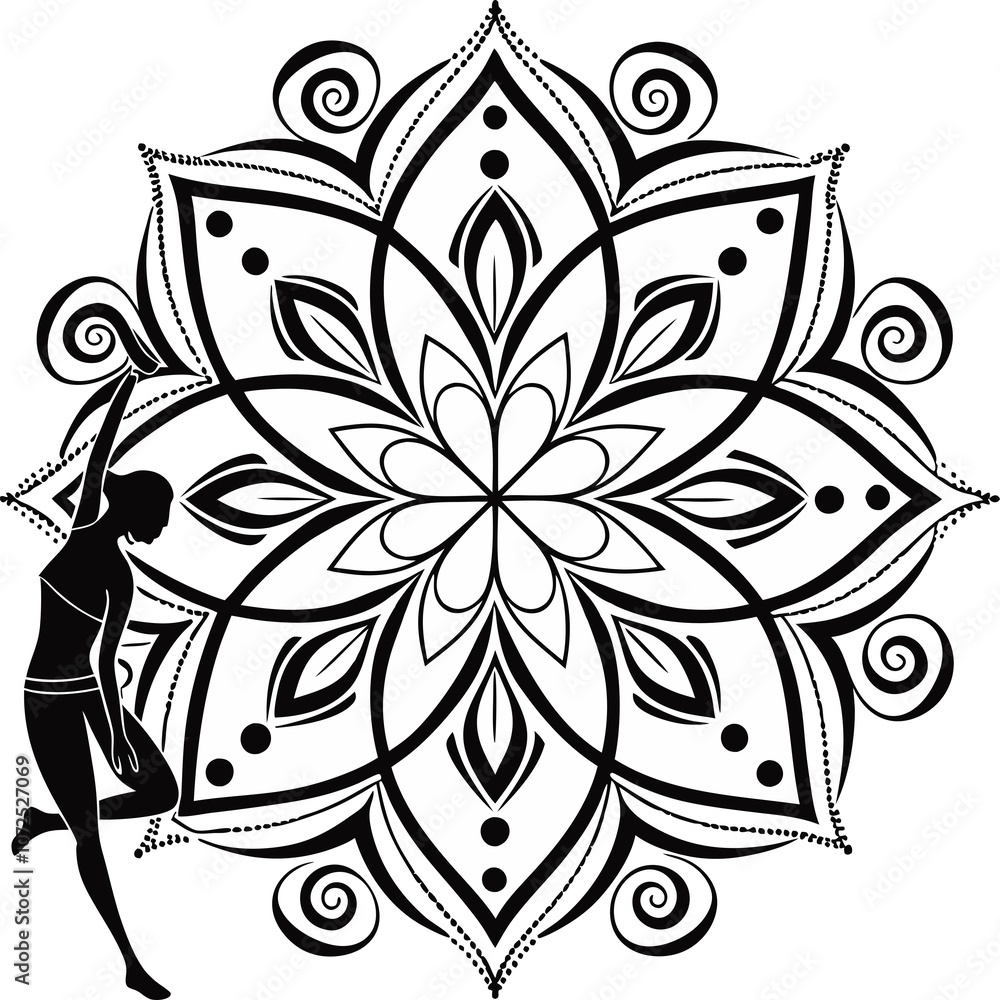 Fototapeta premium Mandala design