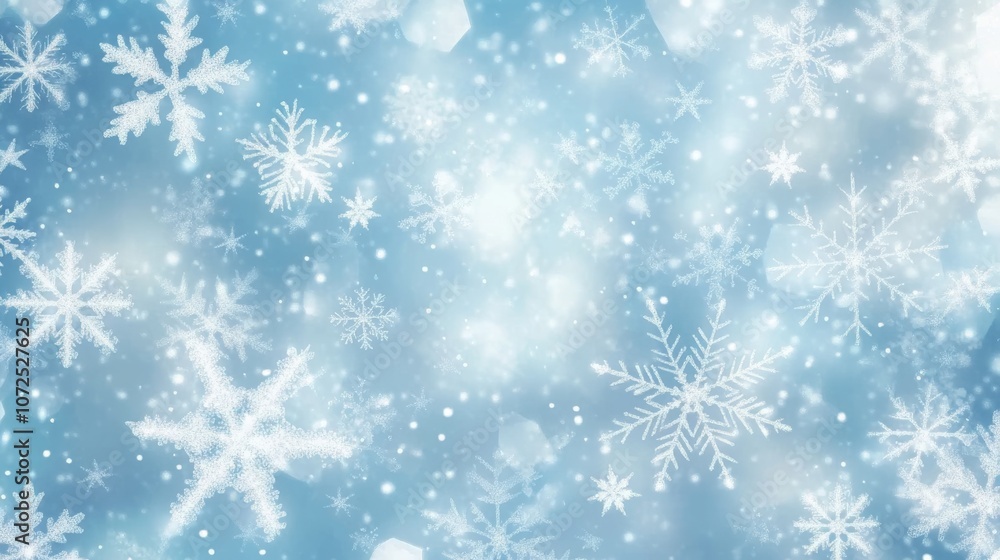Winter snowflakes background, ice crystals festive design, frosty snow scene wallpaper, seasonal holiday backdrop Winter snowflakes background, ice crystals festive design, frosty snow scene wallpaper, seasonal holiday backdrop